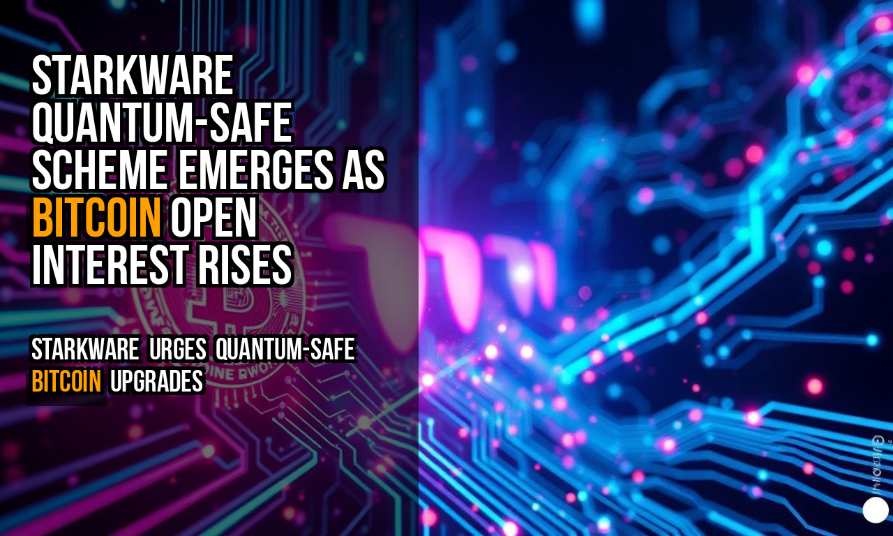 StarkWare Quantum-Safe Scheme Emerges as Bitcoin Open Interest Rises