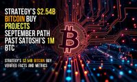 Strategy’s $2.54B Bitcoin Buy Projects September Path Past Satoshi’s 1M BTC