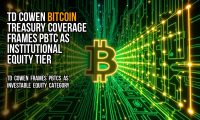 TD Cowen Bitcoin Treasury Coverage Frames PBTC as Institutional Equity Tier