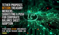 Tether proposes Bitcoin treasury mergers, suggesting a push for corporate balance sheet adoption