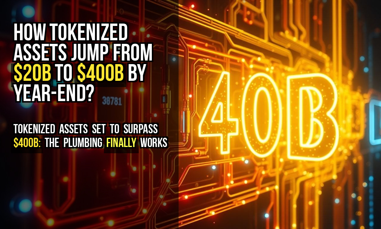 How Tokenized Assets Jump from $20B to $400B by Year-End?