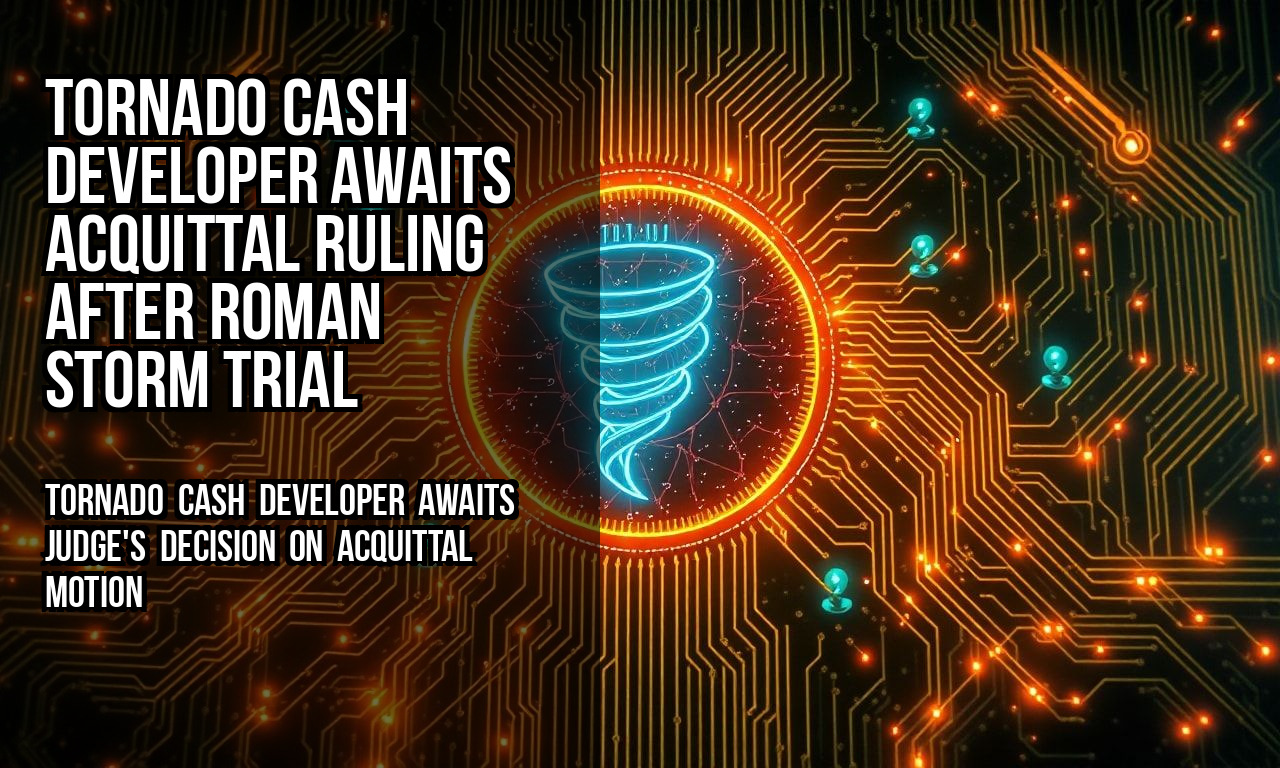 Tornado Cash Developer Awaits Acquittal Ruling After Roman Storm Trial