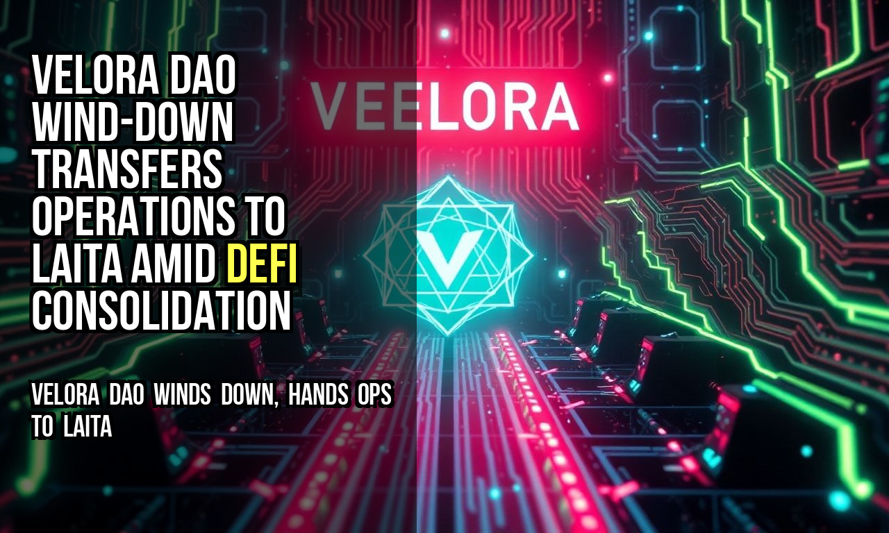 Velora DAO Wind-Down Transfers Operations to Laita Amid DeFi Consolidation