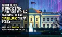 White House Dismisses Bank Yield Fight With BIS Warning Dollar Stablecoins Strain Policy
