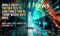 World Liberty Partner Tied to Sanctioned Firm as Trump Weighs NATO Move