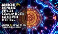 Worldcoin 13% Drop During Iris-Scan Expansion to Zoom and Docusign Platforms