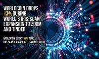Worldcoin Drops 13% During World’s Iris-Scan Expansion to Zoom and Tinder