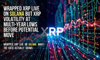 Wrapped XRP Live on Solana but XRP Volatility at Multi-Year Lows Before Potential Move