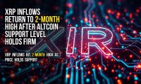 XRP Inflows Return to 2-Month High After Altcoin Support Level Holds Firm