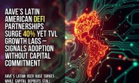Aave’s Latin American DeFi partnerships surge 40% yet TVL growth lags – signals adoption without capital commitment