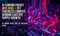AI funding frenzy hits $65B – yet tokenized compute demand lags GPU supply growth