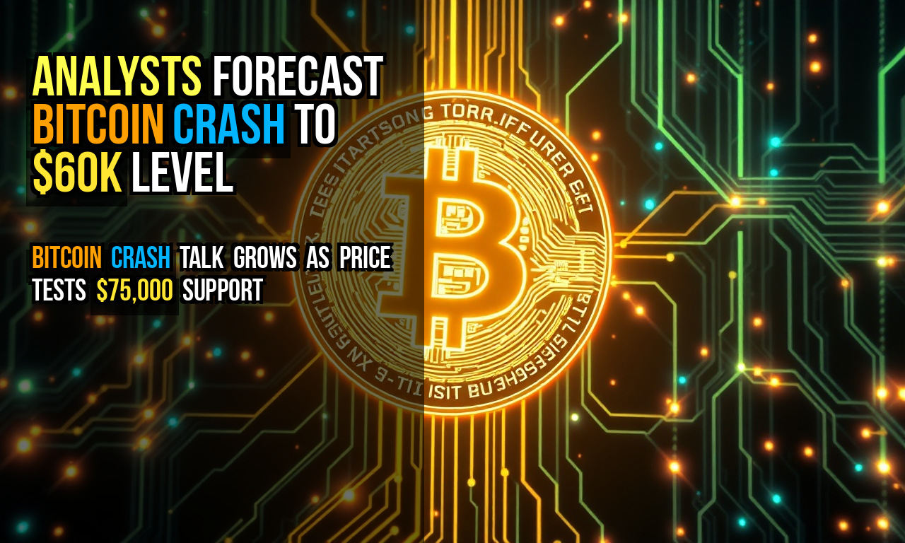 Analysts forecast Bitcoin crash to $60K level