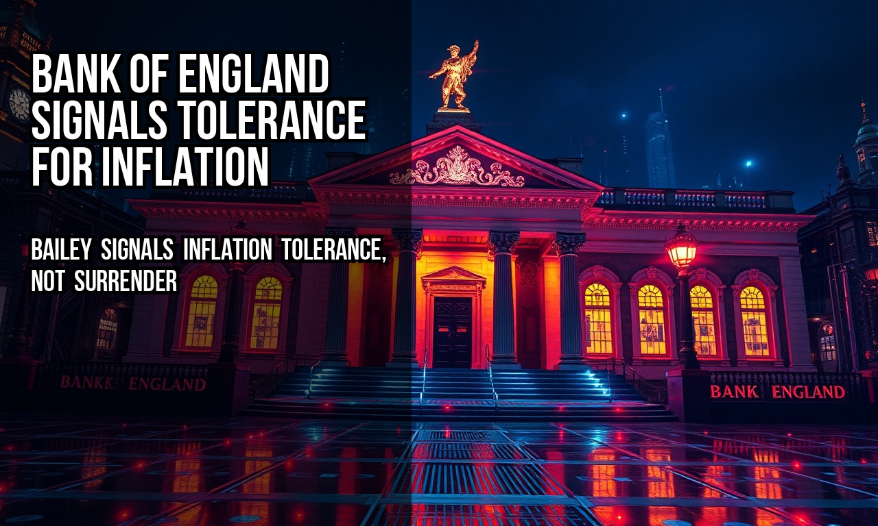 Bank of England signals tolerance for inflation