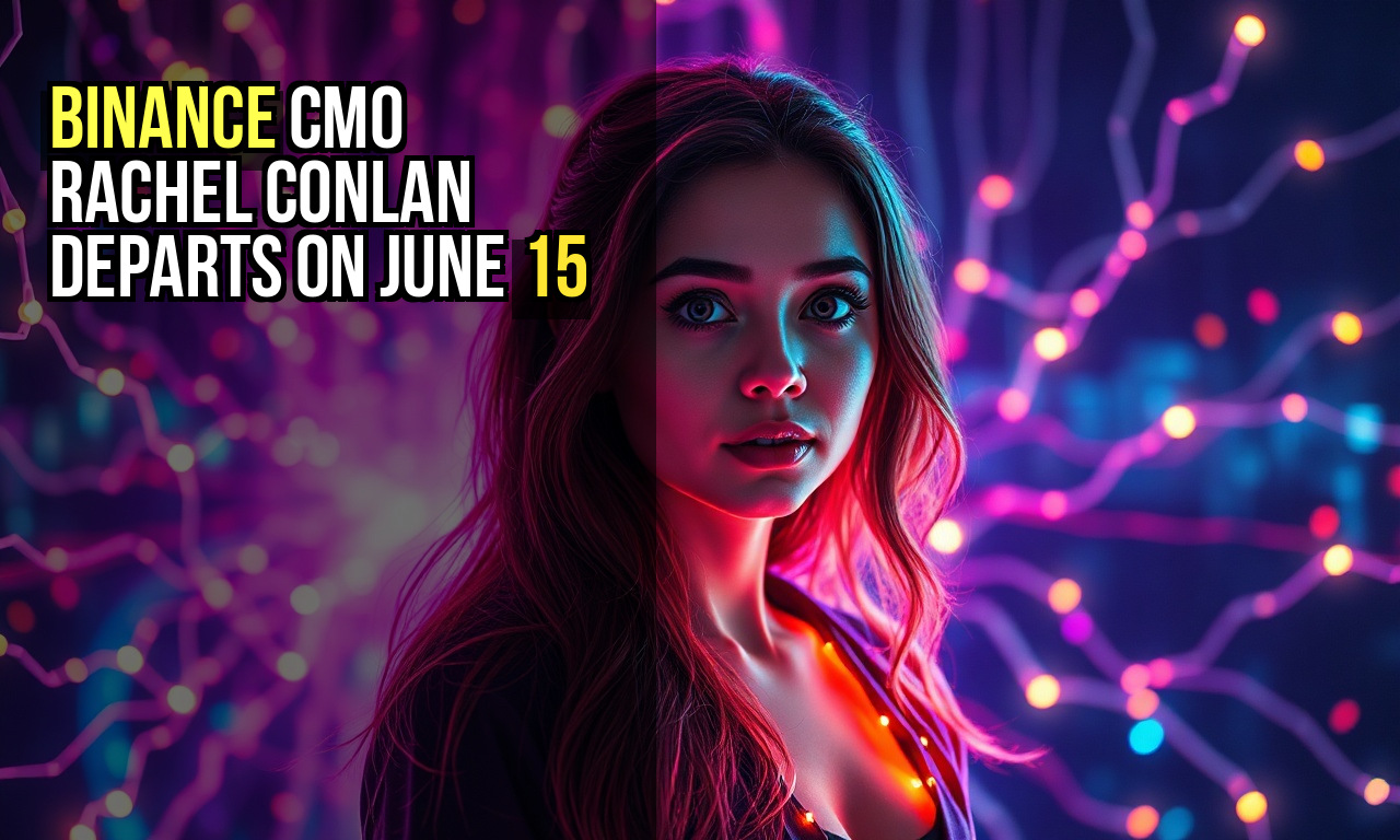 Binance CMO Rachel Conlan departs on June 15