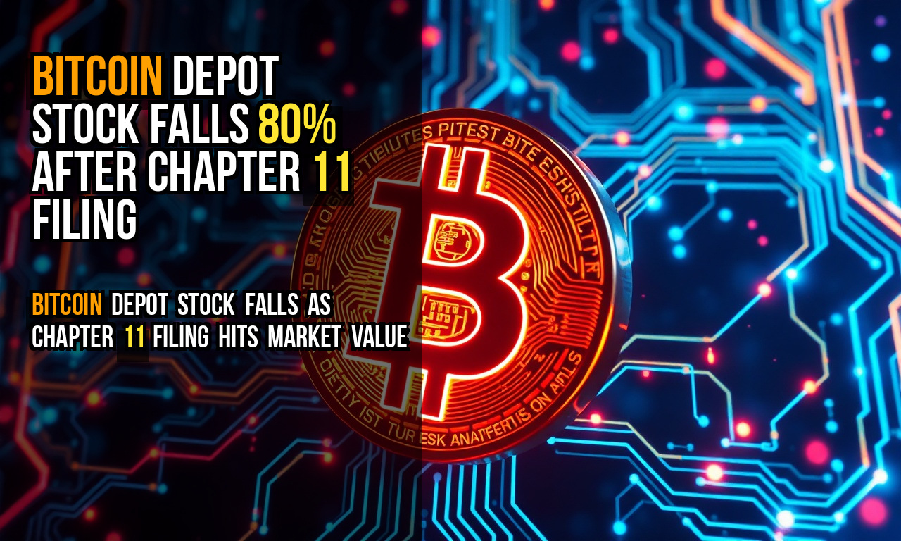 Bitcoin Depot stock falls 80% after Chapter 11 filing