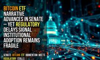 Bitcoin ETF narrative advances in Senate – yet regulatory delays signal institutional adoption remains fragile