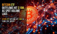 Bitcoin ETF outflows hit $19M as spot volume lags