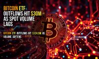 Bitcoin ETF outflows hit $30M as spot volume lags
