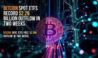 Bitcoin spot ETFs record $2.26 billion outflow in two weeks