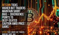 Bitcoin ticks higher but traders maintain short bias – divergence points to deep-seated caution amid price gains