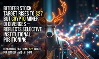 Bitdeer stock target rises to $27 but crypto miner OI diverges – reflects selective institutional positioning
