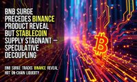 BNB surge precedes Binance product reveal but stablecoin supply stagnant – speculative decoupling