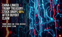 China-linked TRUMP treasury stock drops 98% after buyout claim