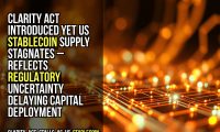 CLARITY Act introduced yet US stablecoin supply stagnates – reflects regulatory uncertainty delaying capital deployment