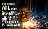 Crypto firms launch quantum-proof wallets while BTC/ETH OI remains flat – suggests defensive positioning ahead of structural risk