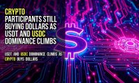 Crypto participants still buying dollars as USDT and USDC dominance climbs