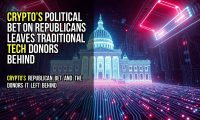 Crypto’s political bet on Republicans leaves traditional tech donors behind