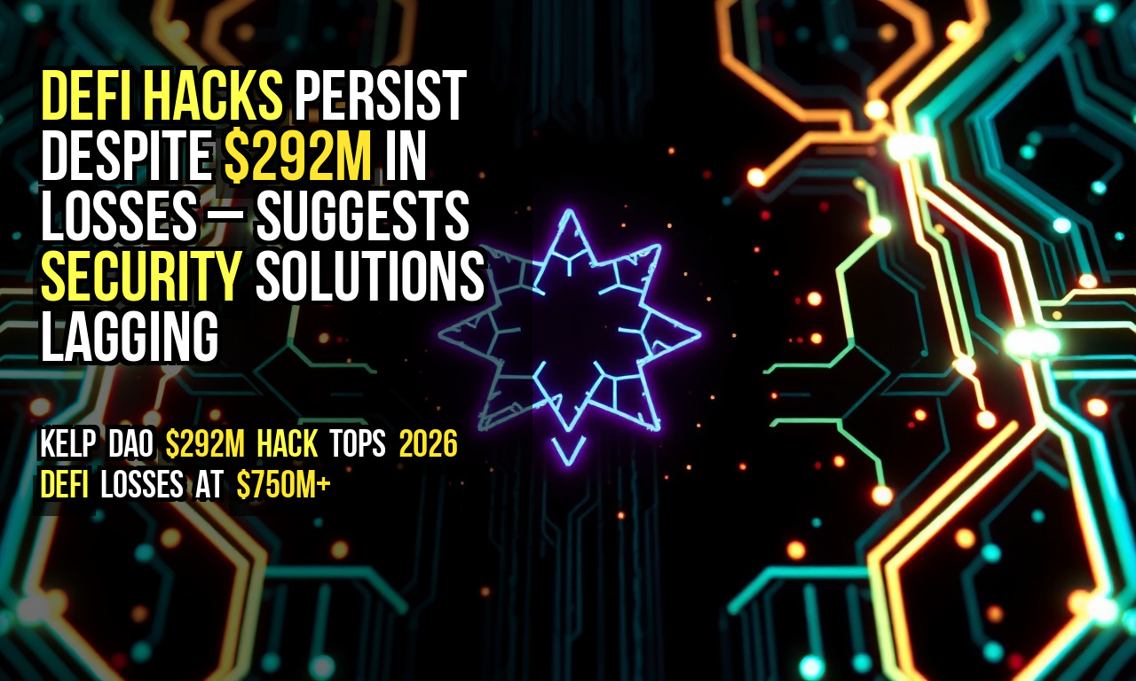 DeFi hacks persist despite $292M in losses – suggests security solutions lagging