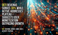 DeFi revenue surges 30% while active addresses plateau – suggests user monetization outpacing growth