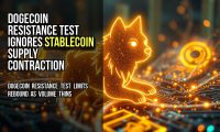 Dogecoin resistance test ignores stablecoin supply contraction