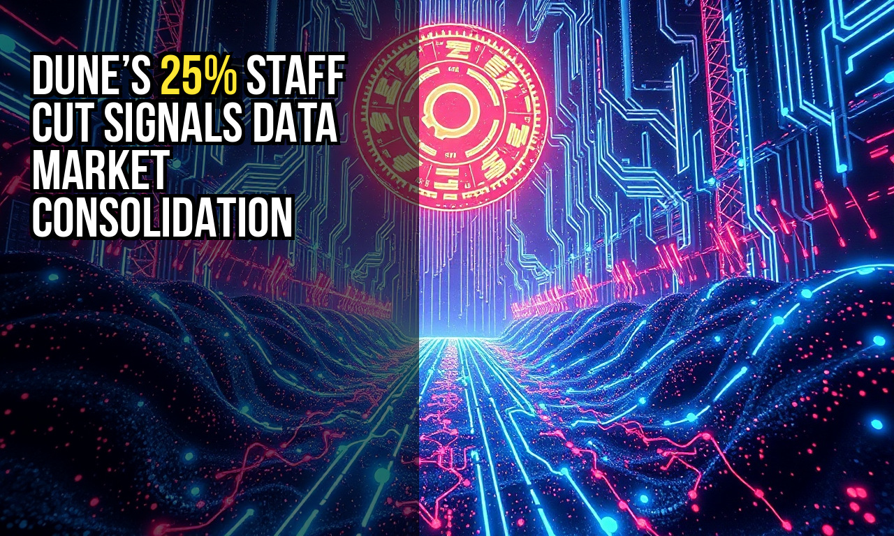 Dune’s 25% staff cut signals data market consolidation