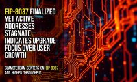 EIP-8037 finalized yet active addresses stagnate – indicates upgrade focus over user growth