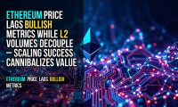 Ethereum price lags bullish metrics while L2 volumes decouple – scaling success cannibalizes value