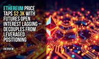 Ethereum price taps $2.3K with futures open interest lagging – decouples from leveraged positioning