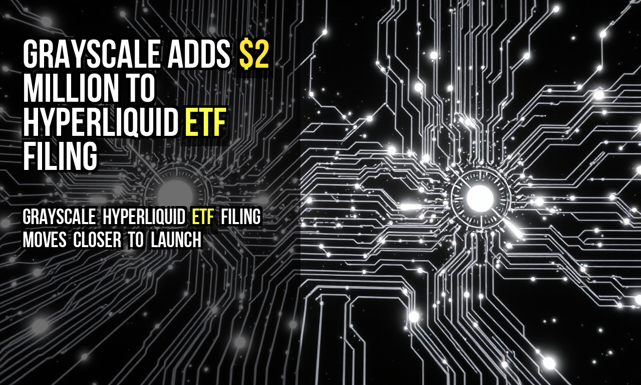 Grayscale adds $2 million to Hyperliquid ETF filing