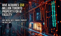 HIVE acquires $58 million Toronto property for AI facility