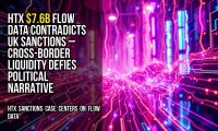HTX $7.6B flow data contradicts UK sanctions – cross-border liquidity defies political narrative