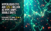 Hyperliquid ETFs add $25.5 million as HYPE jumps double digits