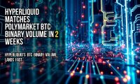 Hyperliquid matches Polymarket BTC binary volume in 2 weeks