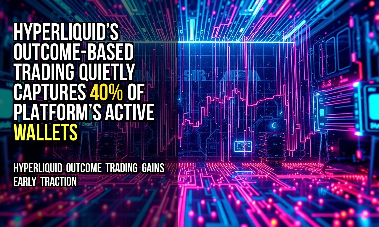 Hyperliquid’s outcome-based trading quietly captures 40% of platform’s active wallets