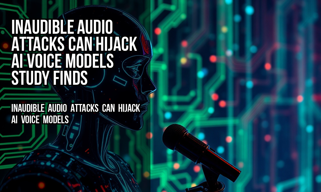 Inaudible audio attacks can hijack AI voice models study finds