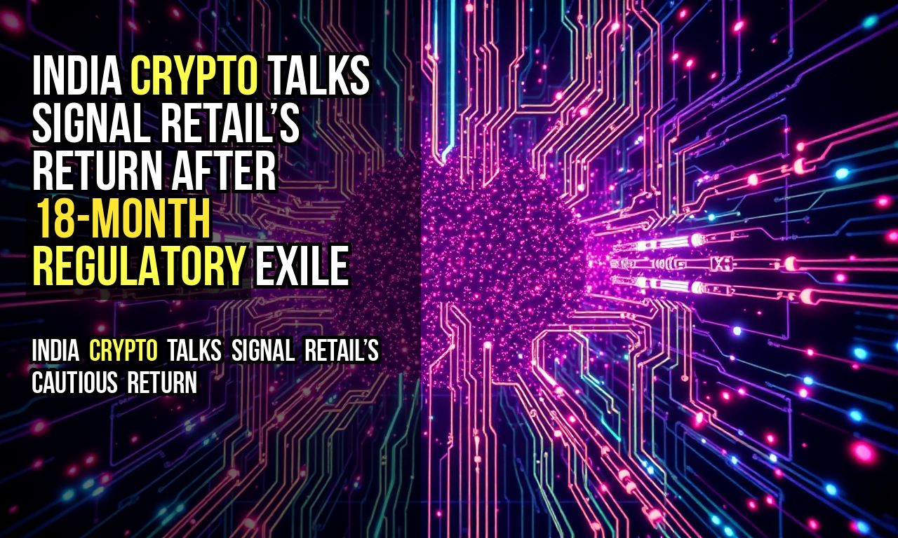 India crypto talks signal retail’s return after 18-month regulatory exile