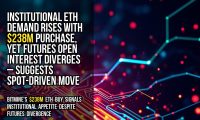 Institutional ETH demand rises with $238M purchase, yet futures open interest diverges – suggests spot-driven move