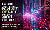 Iran-Israel ceasefire talks advance while crypto acts as haven – a mispriced correlation