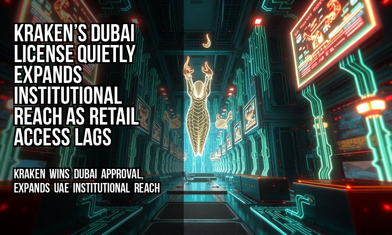 Kraken’s Dubai license quietly expands institutional reach as retail access lags