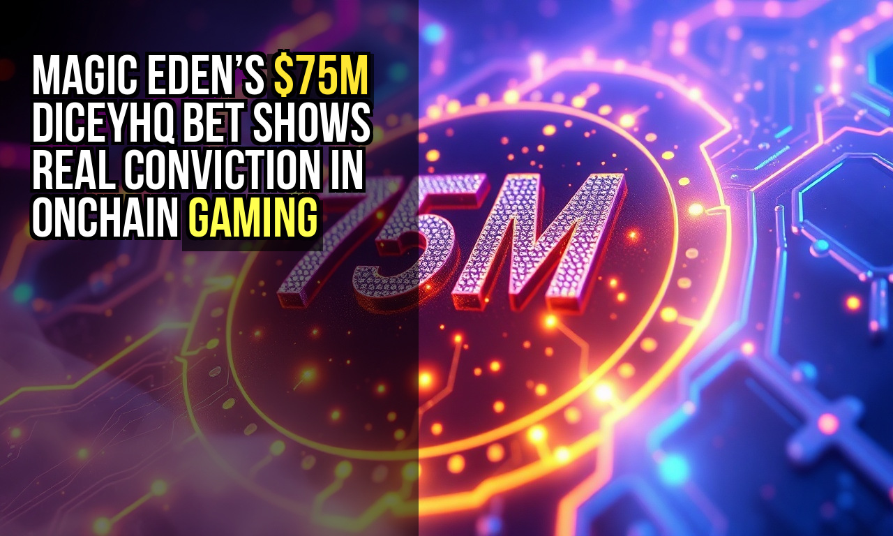 Magic Eden’s $75M DiceyHQ bet shows real conviction in onchain gaming